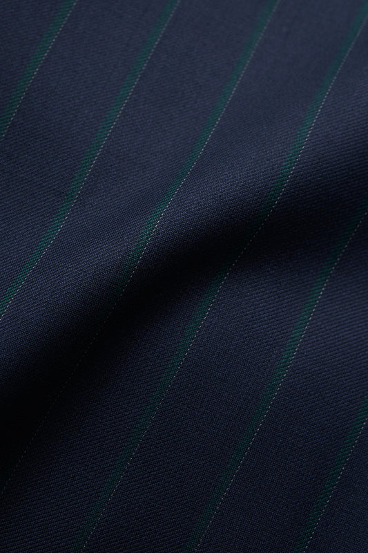 DOUBLE-BREASTED PEAK BLAZER