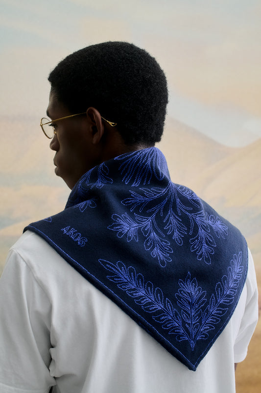 EMBROIDERED BANDANA