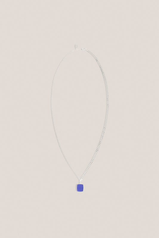 YIN YANG NECKLACE WITH STONE