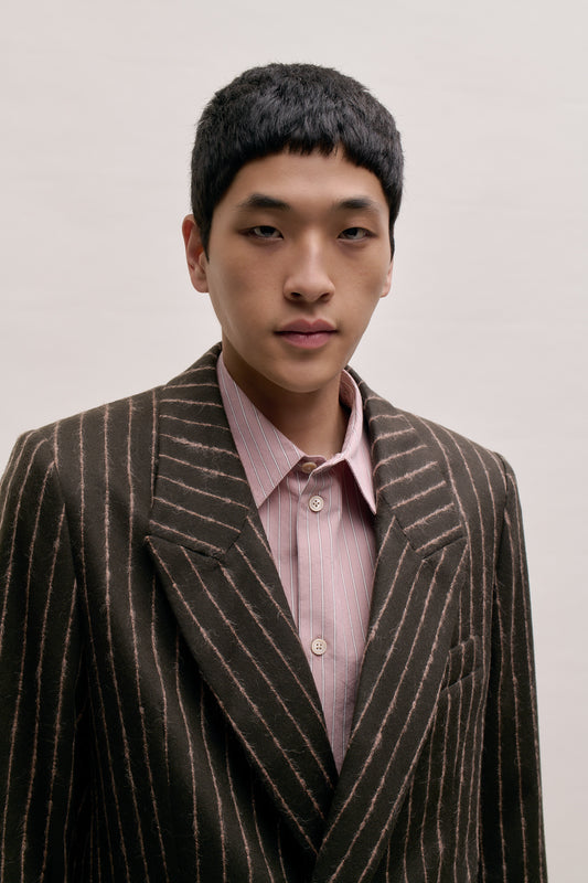 RELAXED DOUBLE-BUTTONED BLAZER