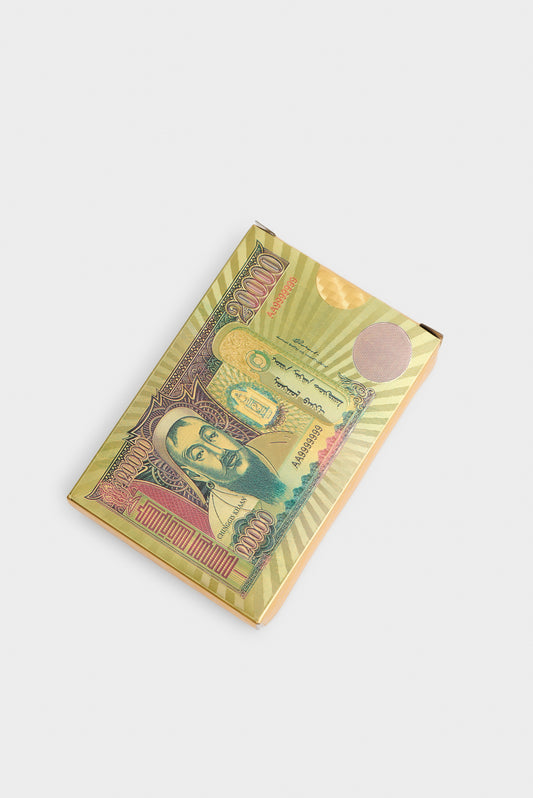 Golden Tugrik Playing Cards