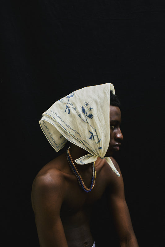 EMBROIDERED BANDANA