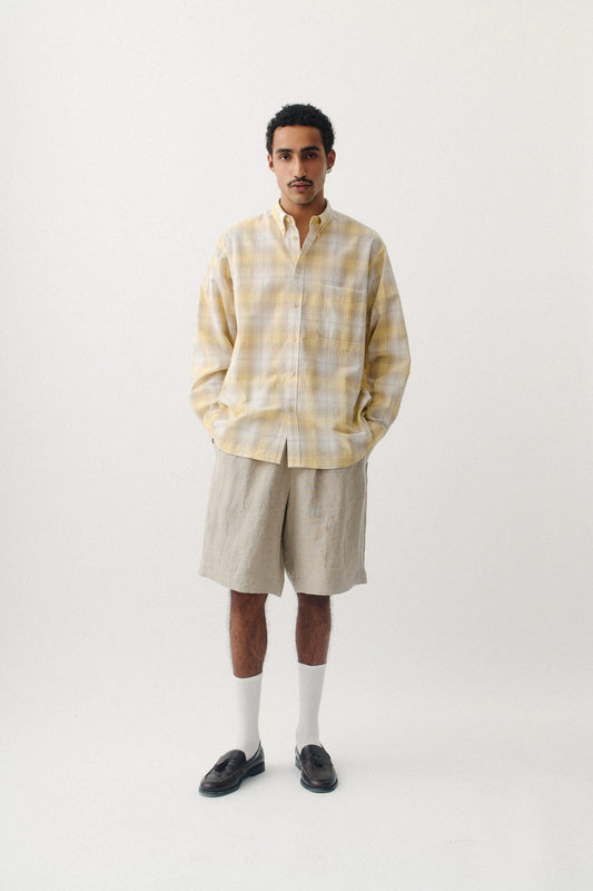 Banita Button Down Shirt Sunny Check