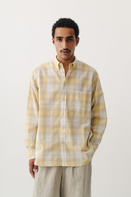 Banita Button Down Shirt Sunny Check