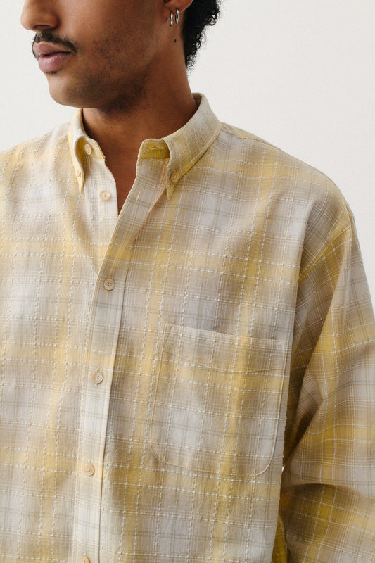 Banita Button Down Shirt Sunny Check