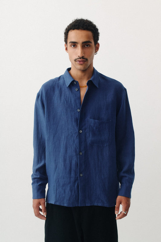 Gusto Shirt Faded Indigo
