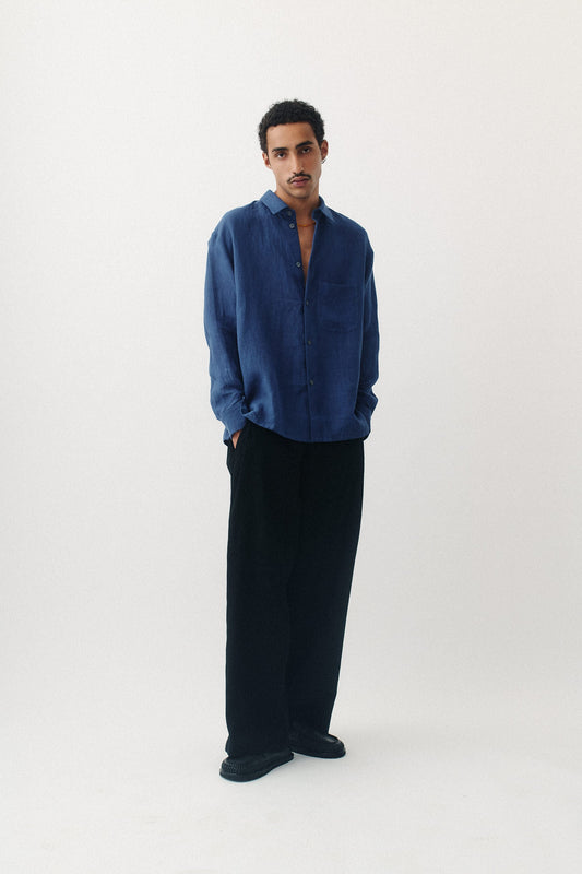 Gusto Shirt Faded Indigo