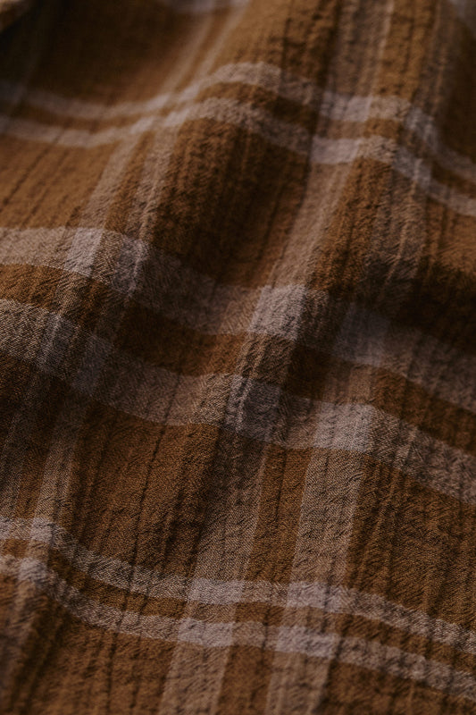 Rumba Shirt Earthy Check