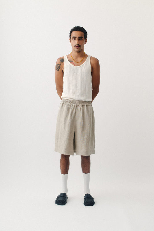 Saleh Shorts Beach Linen