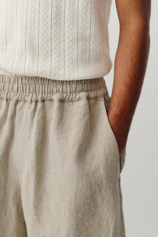 Saleh Shorts Beach Linen