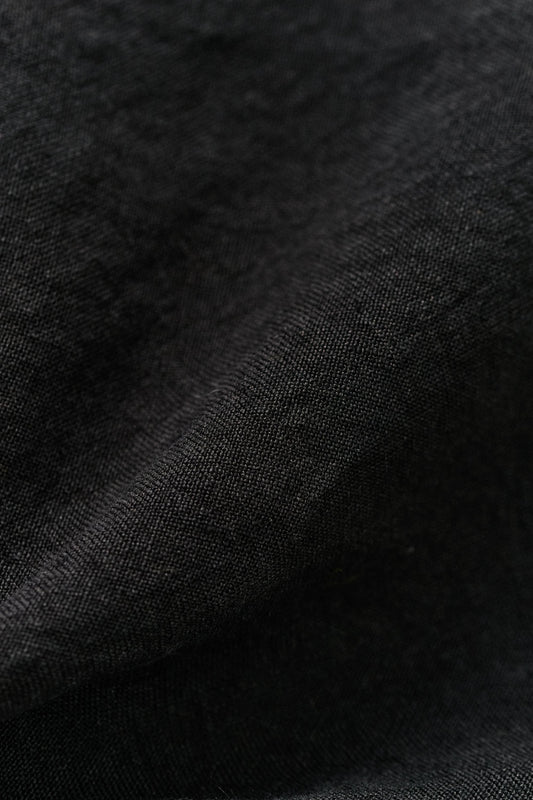 Saleh Shorts Mystic Black Linen