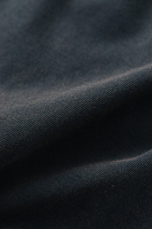 Saleh Jersey Shorts Washed Black