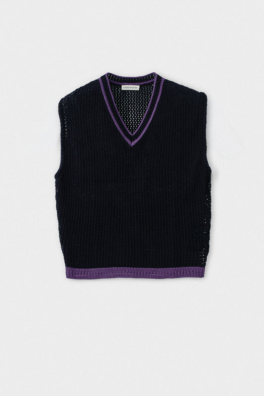 Vibo Knit Vest Twilight