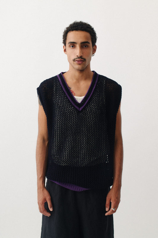 Vibo Knit Vest Twilight