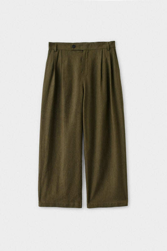 Yesa Trousers Dark Olive