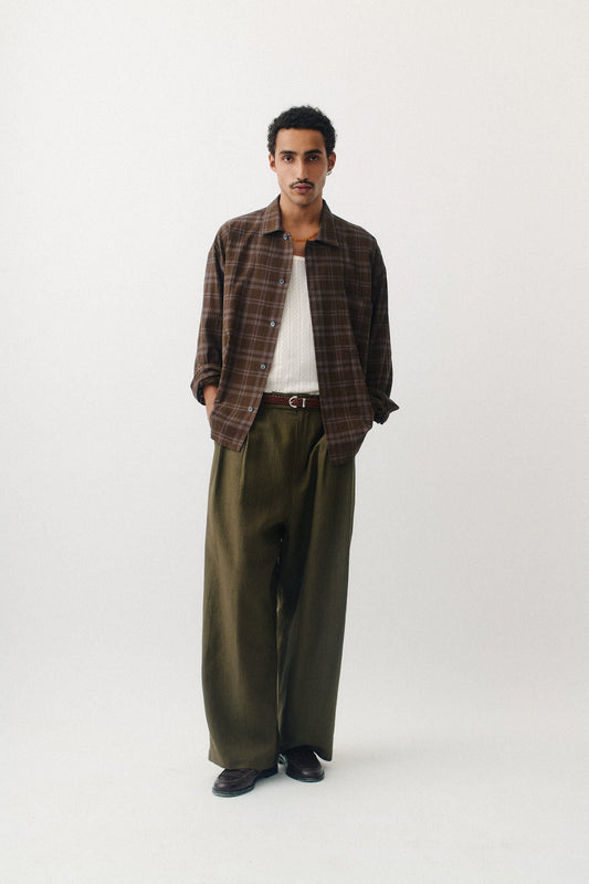 Yesa Trousers Dark Olive