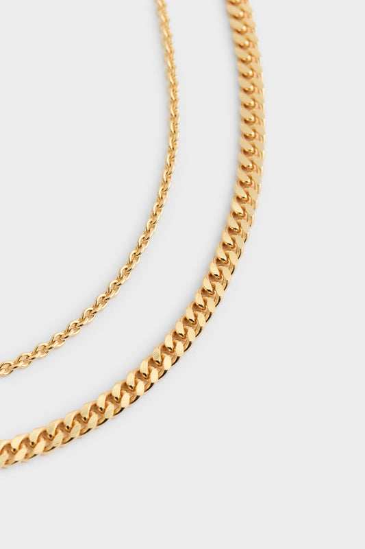 DOUBLE LAYERED NECKLACE