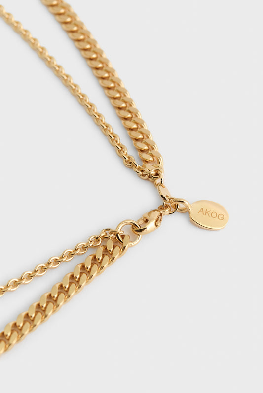 DOUBLE LAYERED NECKLACE