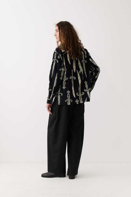 Derbin Shirt Black Swords