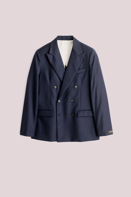 DOUBLE BREASTED PEAK BLAZER
