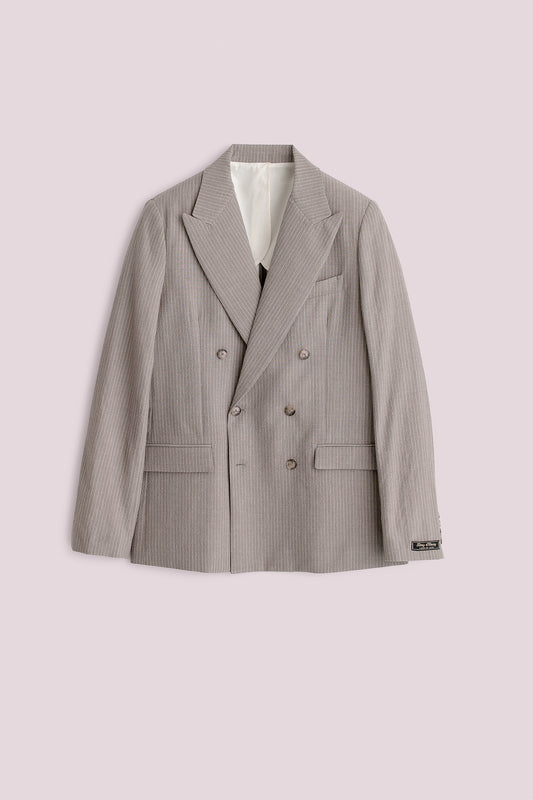DOUBLE BREASTED PEAK BLAZER