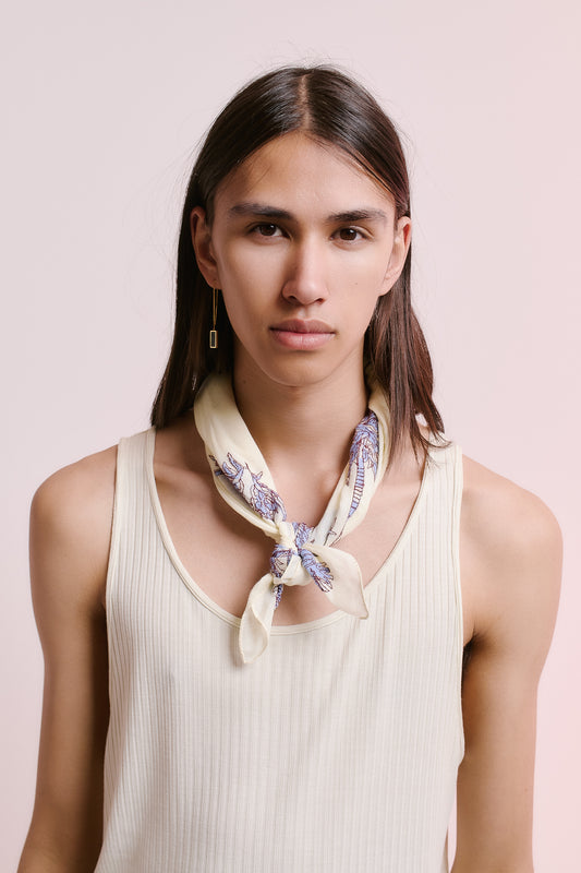 EMBROIDERED BANDANA