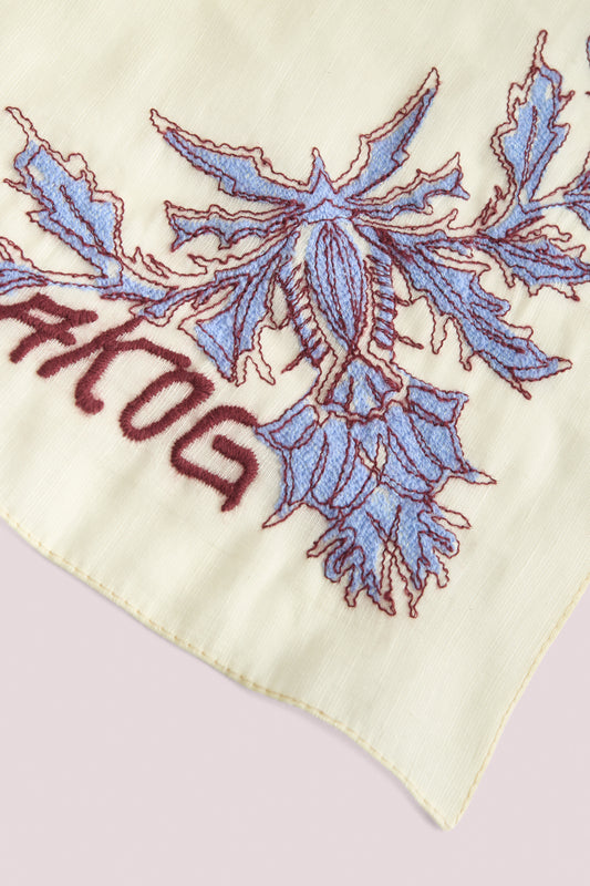 EMBROIDERED BANDANA