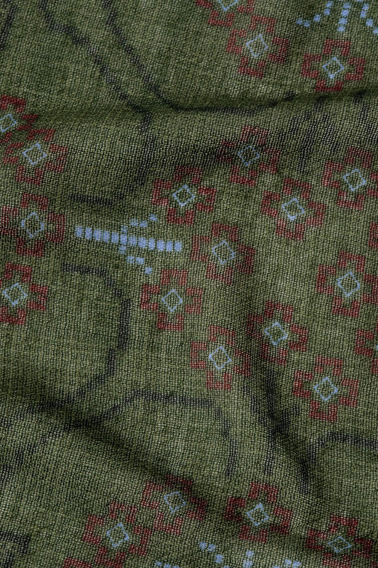 Luz Wool Bandana Verdure Foliage