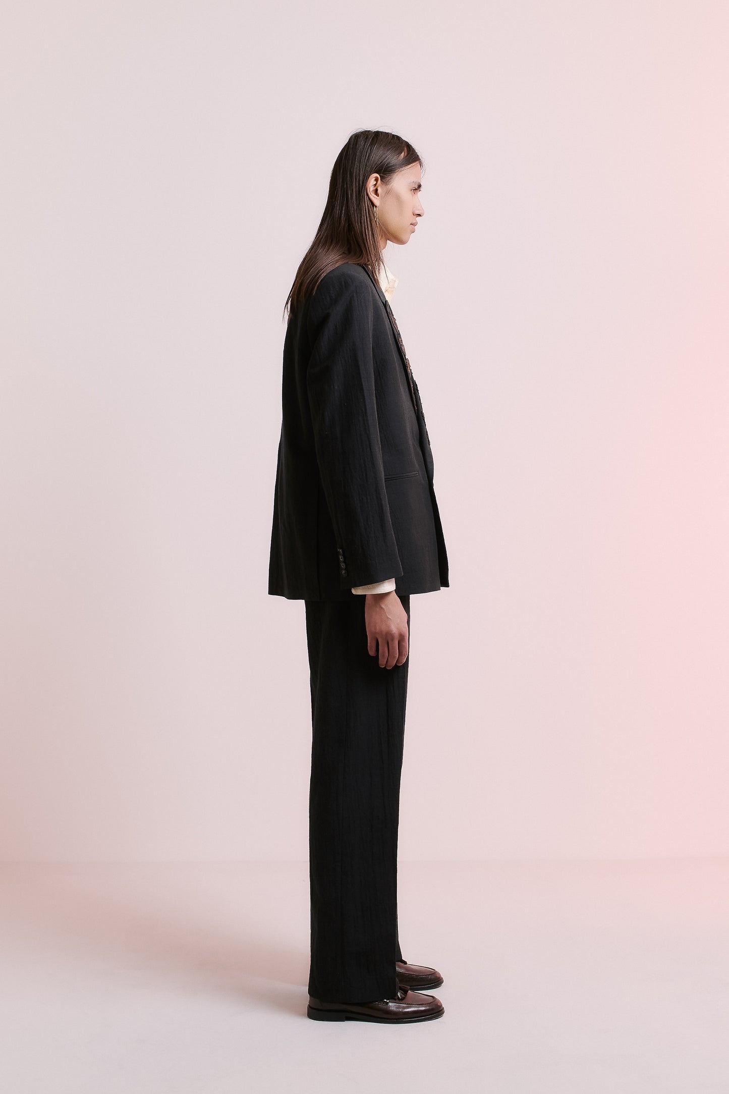 RELAXED DOUBLE BUTTONED BLAZER