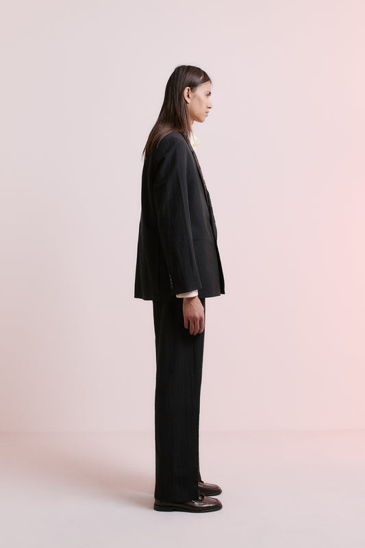RELAXED DOUBLE BUTTONED BLAZER