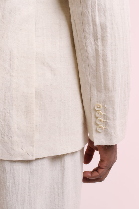 RELAXED DOUBLE BUTTONED BLAZER