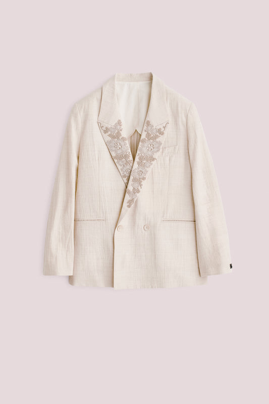 RELAXED DOUBLE BUTTONED BLAZER