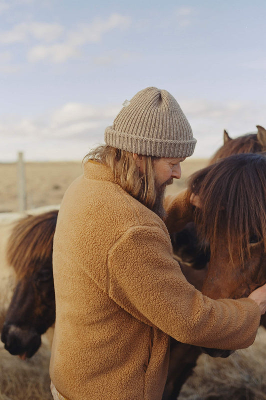 FLOKI FLEECE JACKET & ICELANDIC HORSES