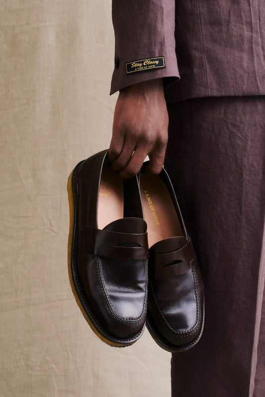 THE AKOG CREPE LOAFER