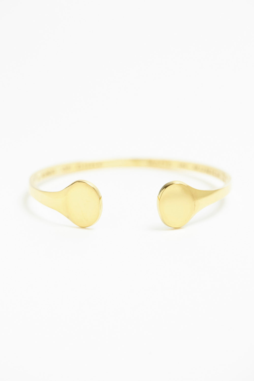 SIGNET BRACELET GOLD