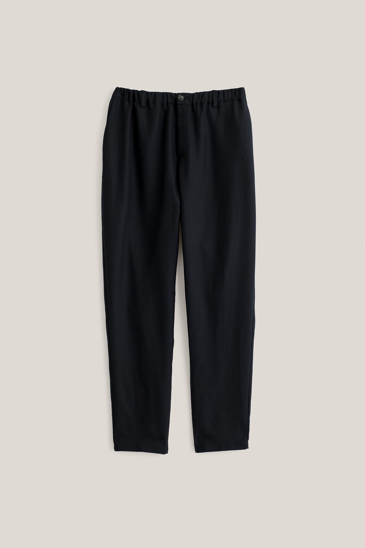 ELASTICATED WIDE TROUSERS
