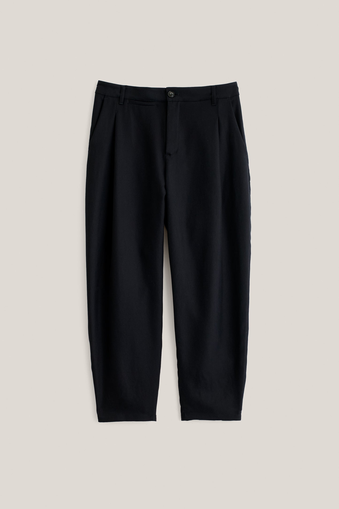 FOLDED WIDE TROUSERS