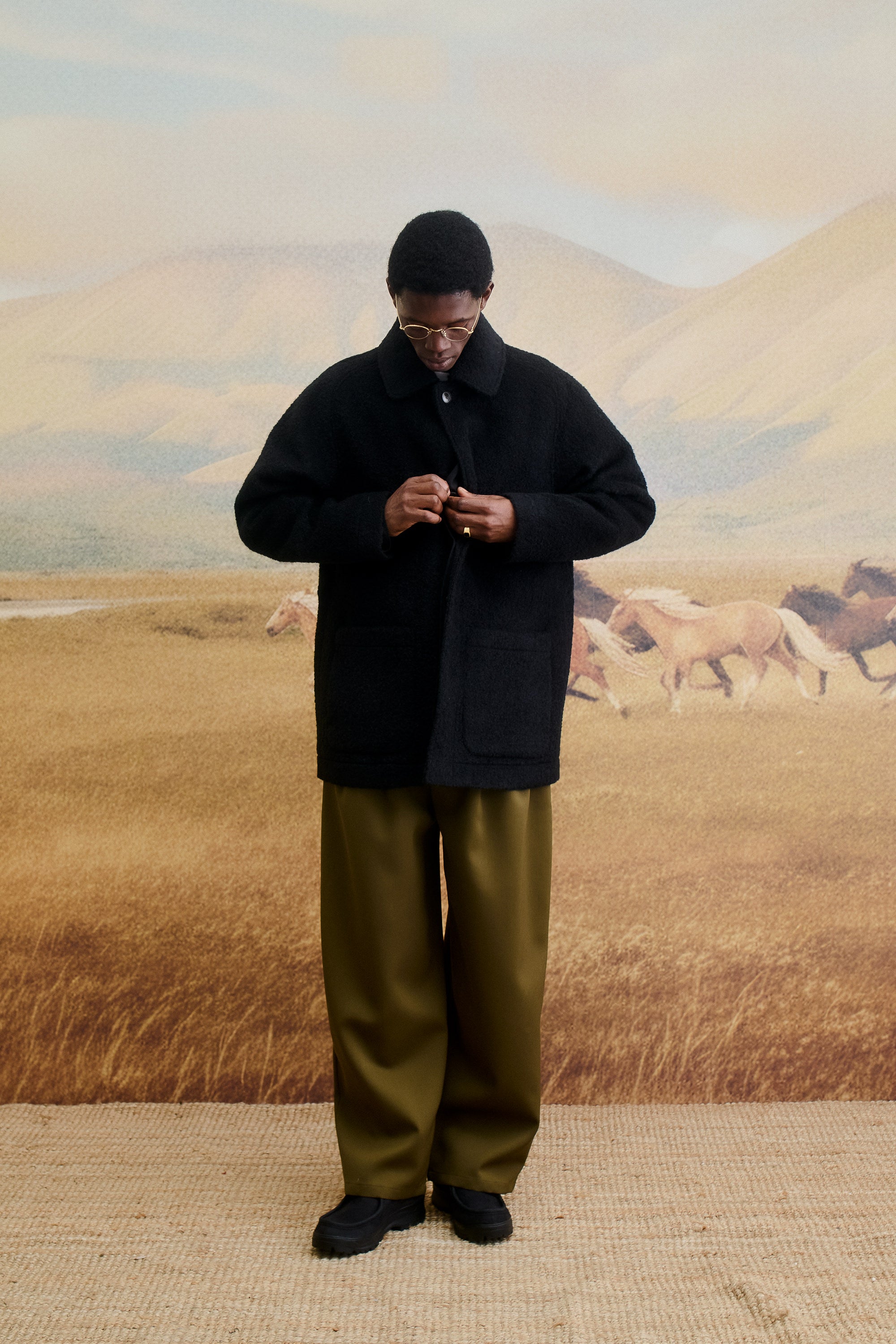 新品レア★Text Wonderer Coat 1 アルパカコート alpaca 新品レア☆Text Wonderer Coat 1 アルパカコート alpaca