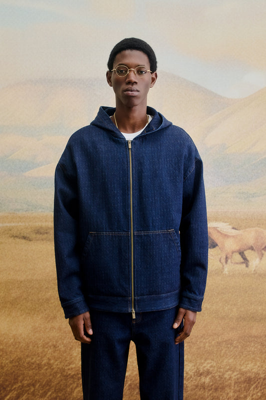 DARKHAN DENIM HOODIE