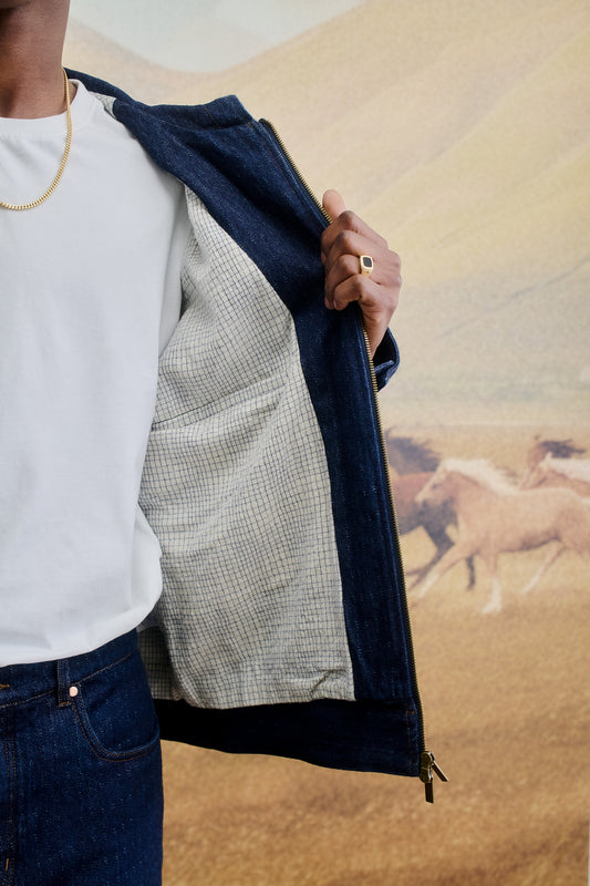 DARKHAN DENIM HOODIE