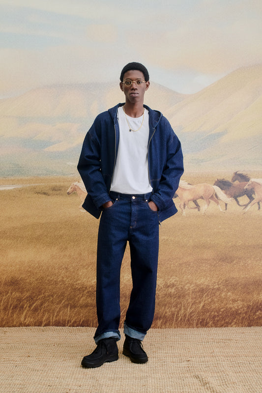 DARKHAN DENIM HOODIE