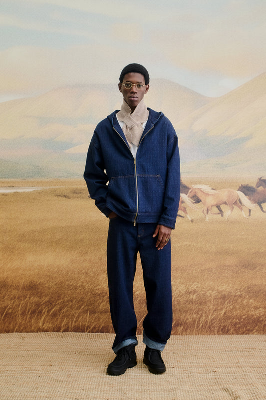 DARKHAN DENIM HOODIE