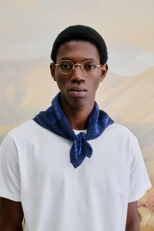 EMBROIDERED BANDANA