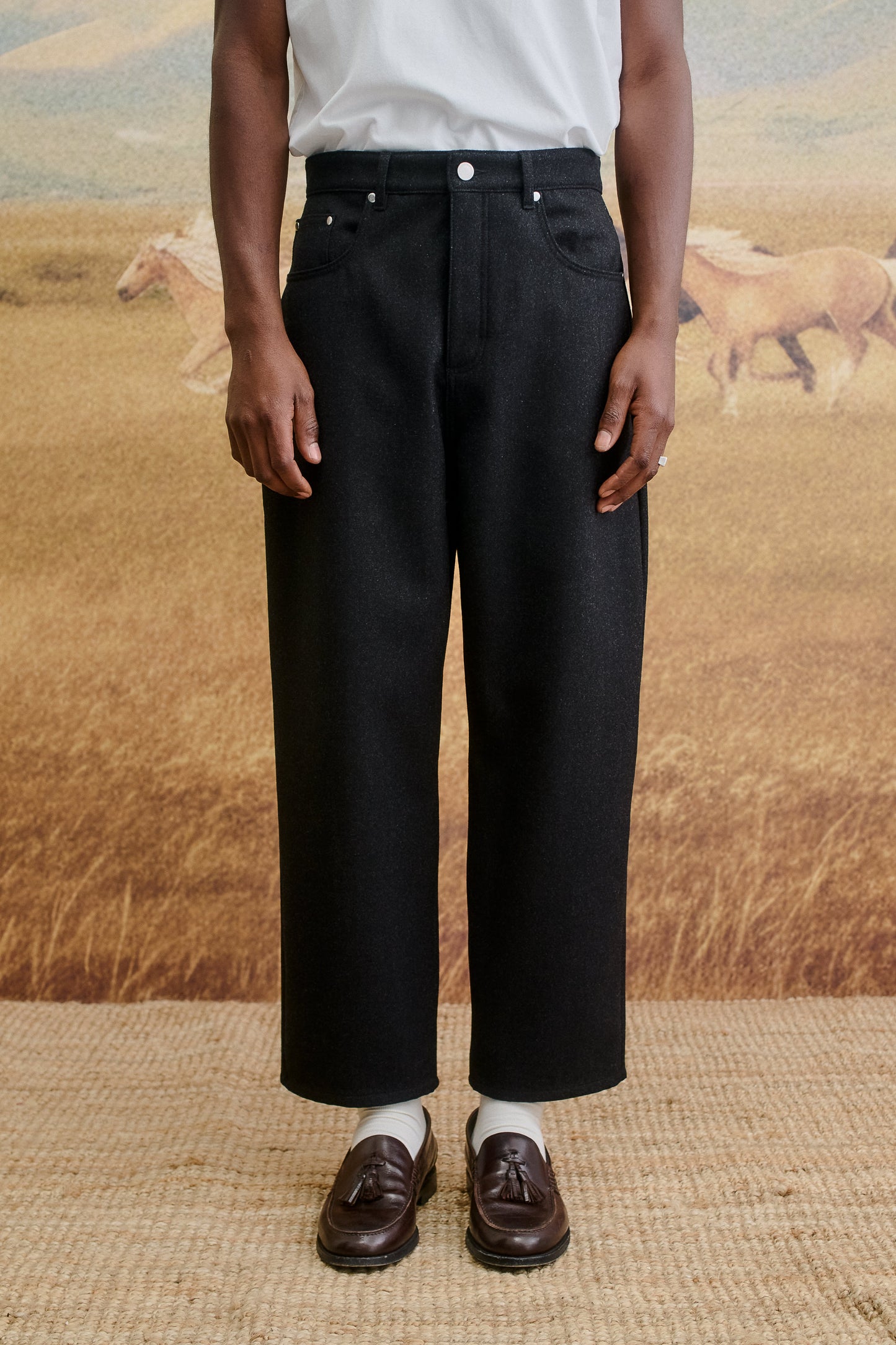 TEREK WOOL JEANS