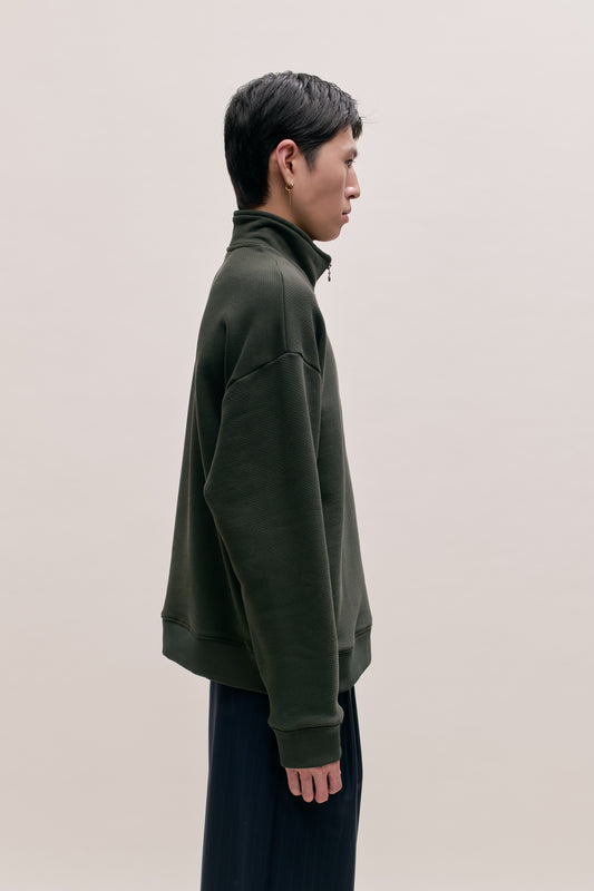 NOYAN ZIP SWEATER