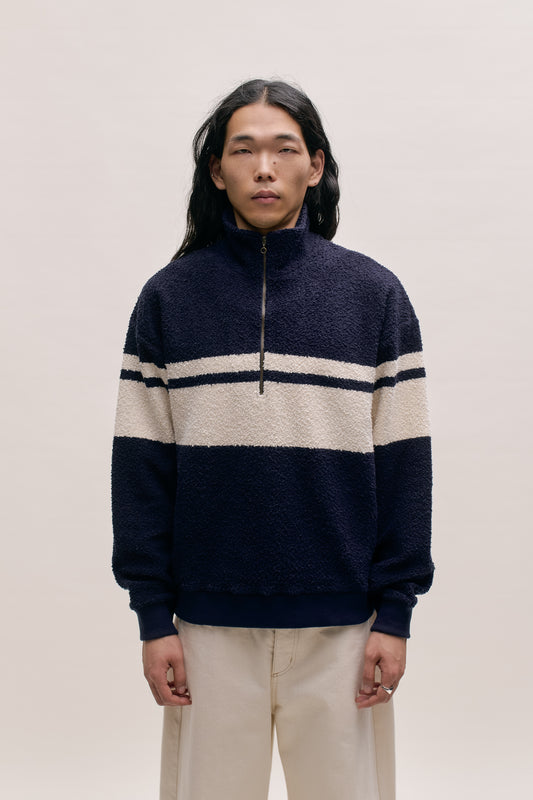 NOYAN ZIP SWEATER