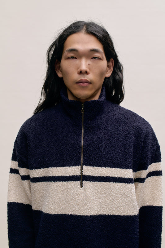 NOYAN ZIP SWEATER