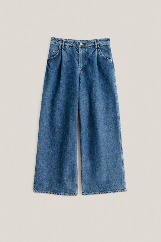 PADMA PLEATED DENIM