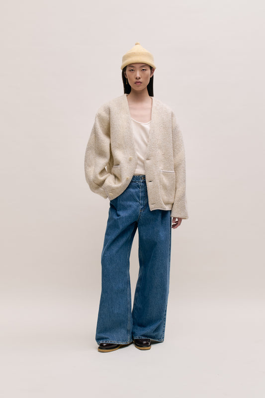 PADMA PLEATED DENIM