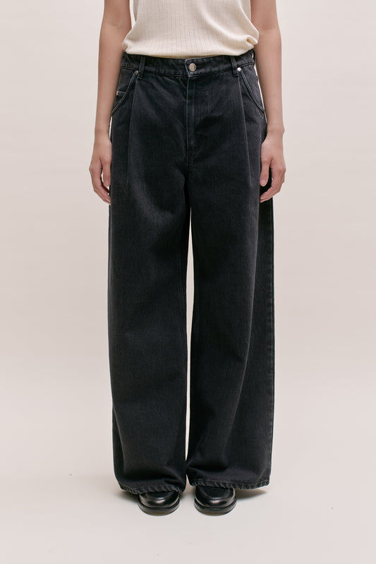 PADMA PLEATED DENIM